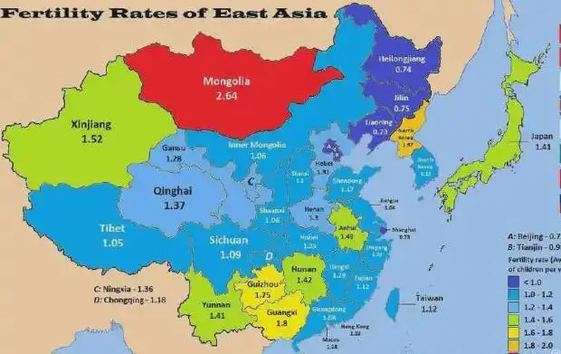 东亚人口崩盘真相