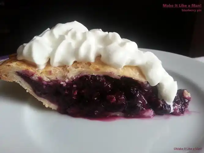 blueberry pie