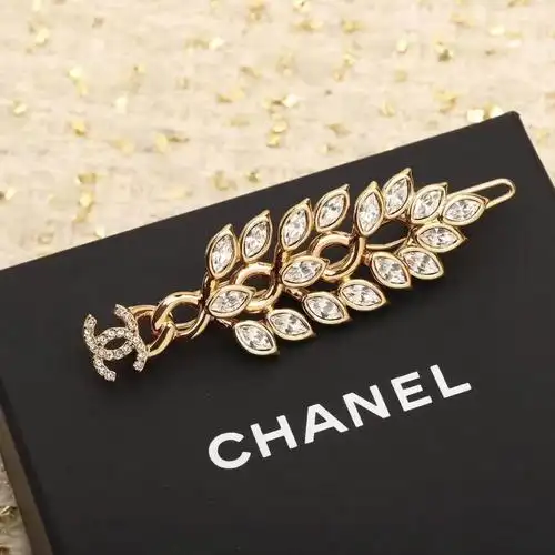 香奈儿 发夹分享—金色麦穗发夹