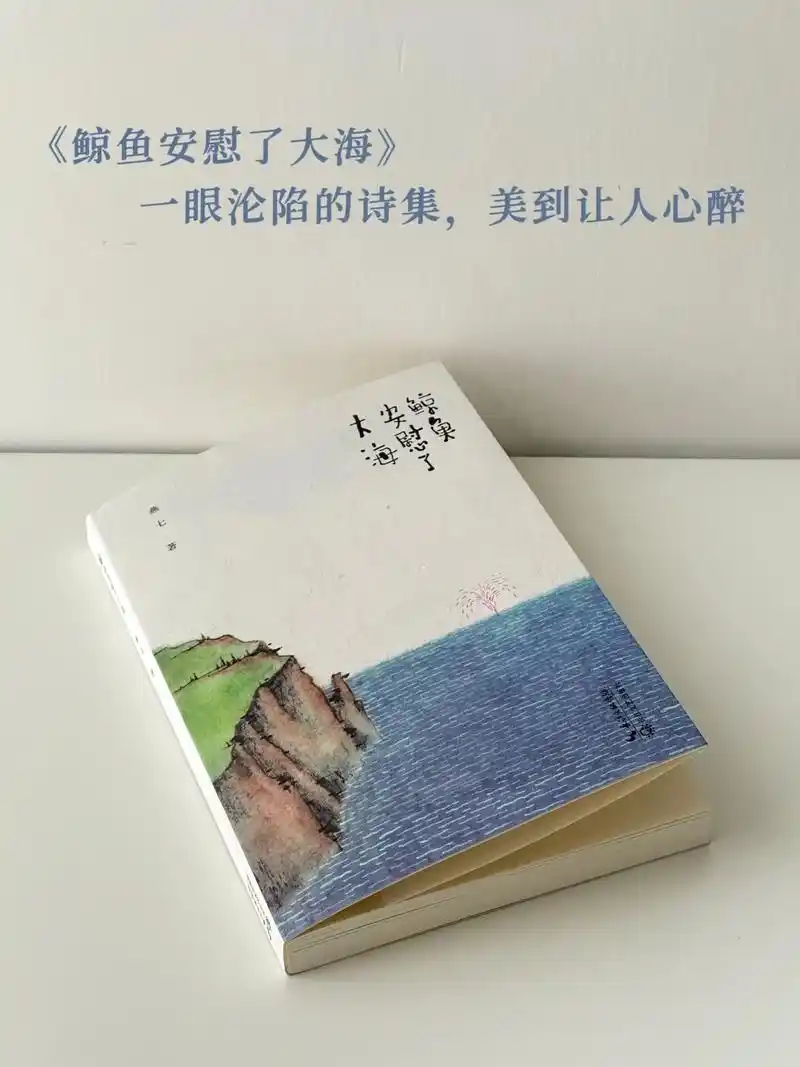 《鲸鱼安慰了大海》这本诗集真的太治愈了!"你说我是个什么样的 - 抖