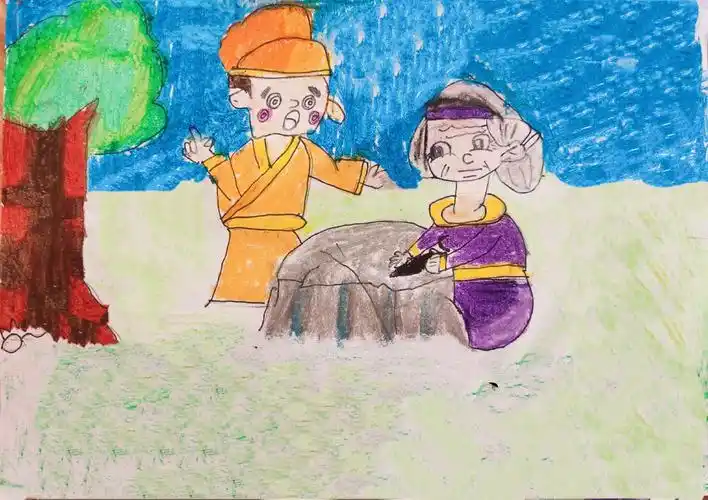 成语绘本——铁杵磨针 孙千雅