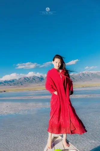 我在茶卡盐湖等你_人像_poco摄影,人像,日系,美女,茶卡盐湖