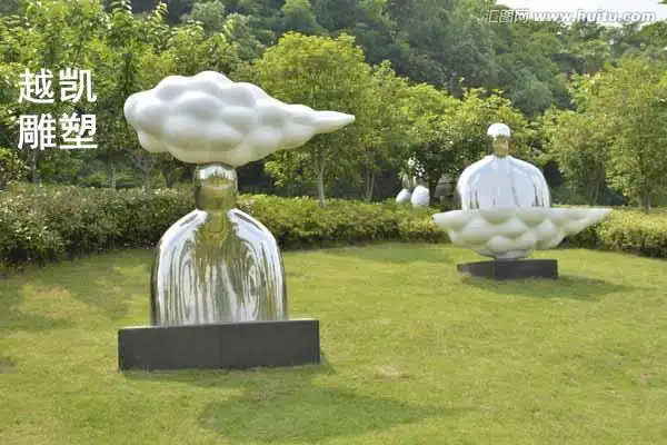云朵摆件雕塑小区云朵雕塑厂家广场雕塑