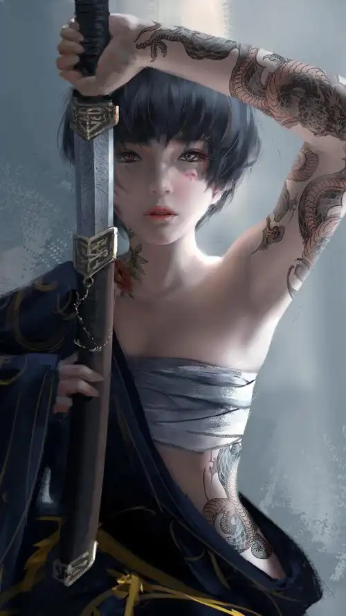 鬼刀动漫人物高清手机壁纸