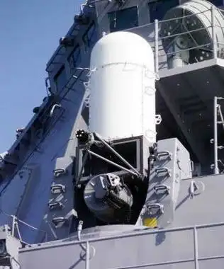 组图奥托127毫米单管舰炮与密集阵近程系统