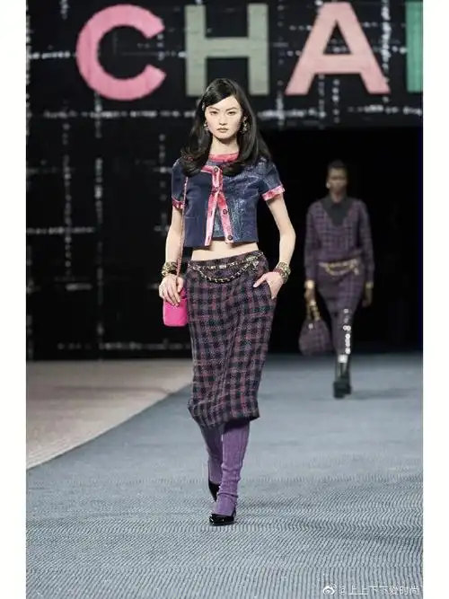 chanel小香风致敬经典花呢