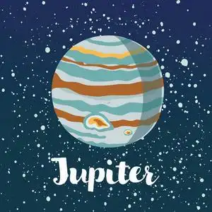 木星标志木星的图标.图孤立的标志符号照片