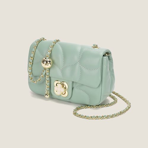 香港代购四叶草锁扣斜挎斜挎包包包女2022年新款爆款通用款女包