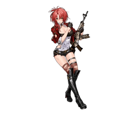 立绘素材二次元枪娘手游官方少女前线画集1400p