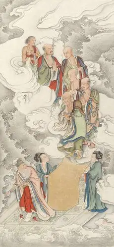 古代五百罗汉高清图