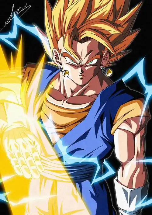 超ベジットsen的龙珠插画图片