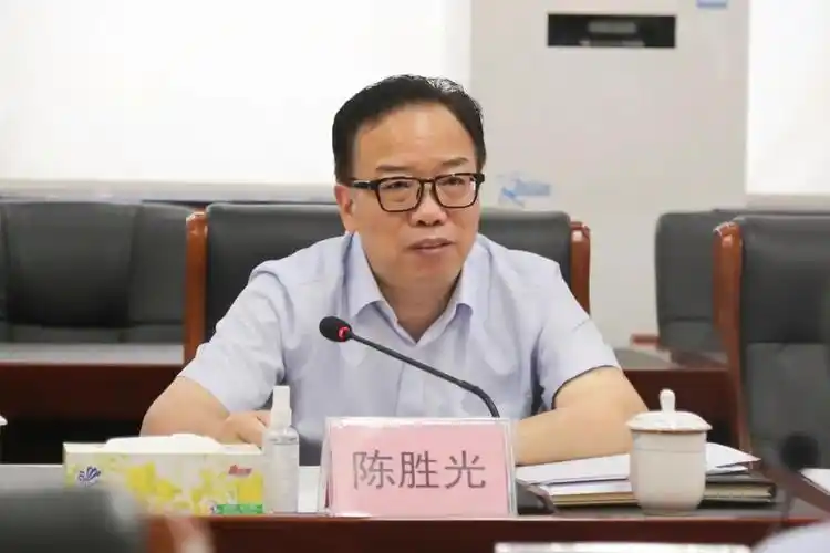 广晟集团党委副书记董事总经理陈胜光到佛山照明调研生产经营工作