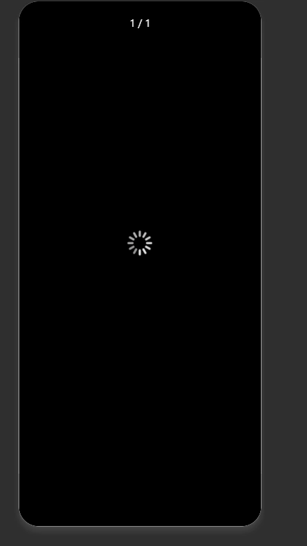 微信开发者工具图片点击放大一直黑屏转圈手机预览无问题