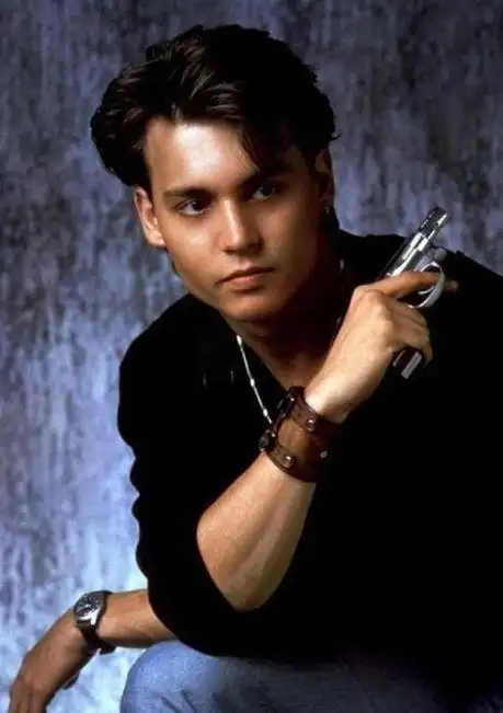 海盗船长约翰尼·德普年轻时的帅气老照片