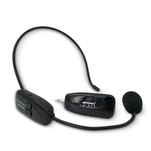 4g无线麦克风头戴式领夹式小蜜蜂扩音器教师用耳麦教学主持演出便携式