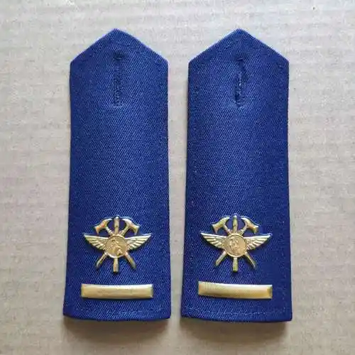 胸徽背包贴标志配饰专职三件套领章套肩软肩章 合同制消防员 领章