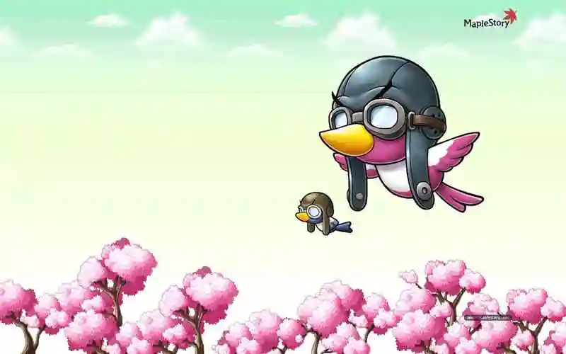 冒险岛高清可爱游戏壁纸