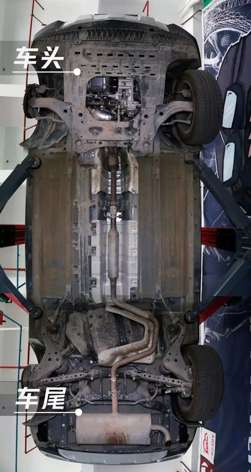 10万不到的中国版"途观l"底盘细节曝光,悬挂居然用.