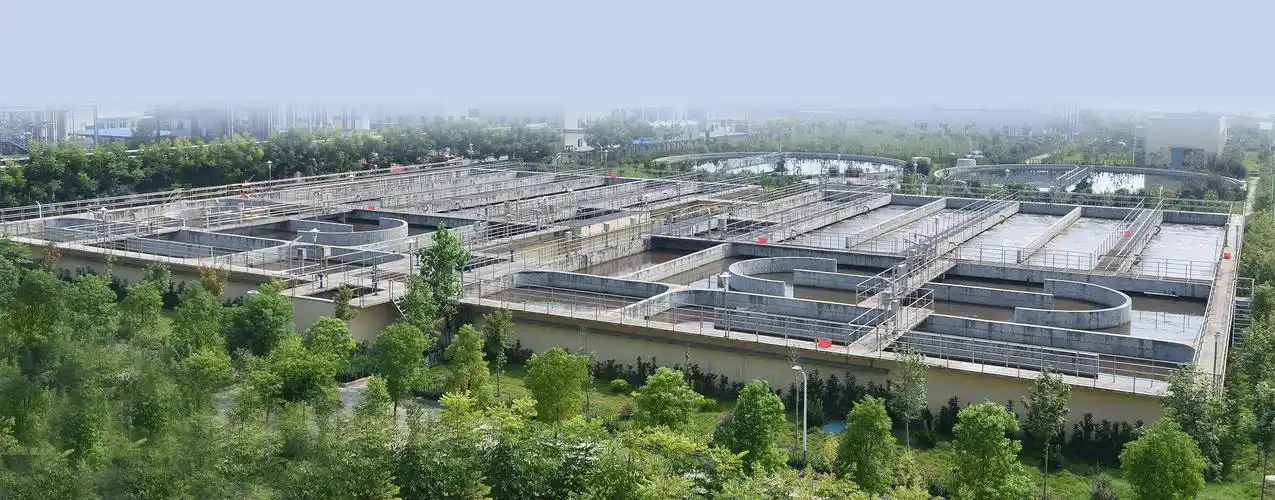 随州污水厂二期全景