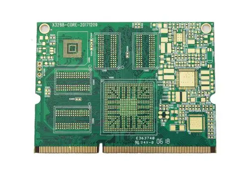 10层1阶沉金2u 镀金32u高tghdi电路板