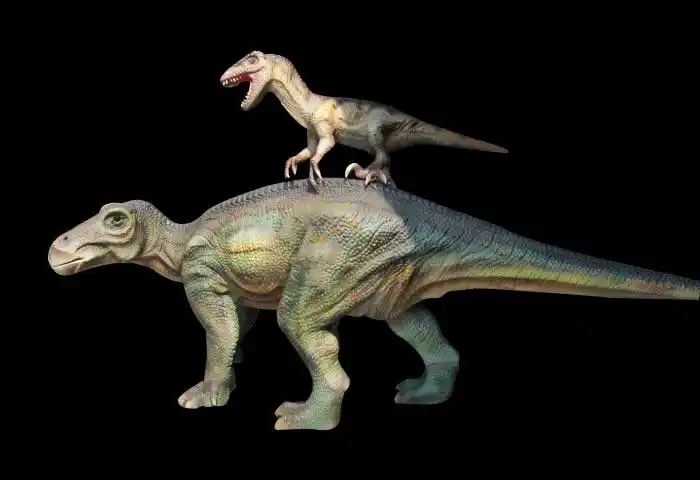 首页 恐龙产品 仿真恐龙禽龙(学名:iguanodon,意为"鬣蜥的牙齿"),属于