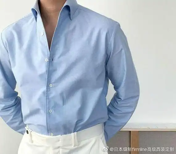 燕子领衬衫(一片领)