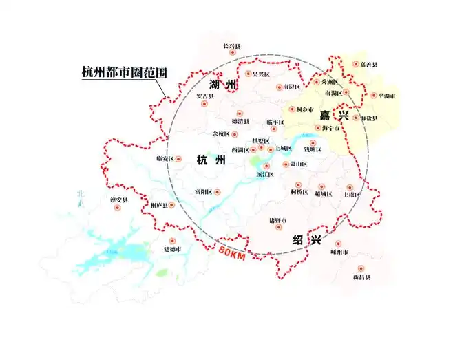 🗺️杭州市行政区划全览图🌇