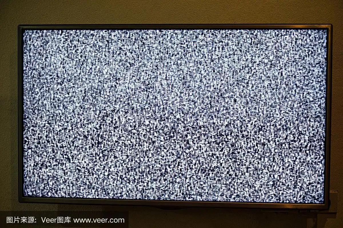无信号监测,静电噪声不良电视信号黑白
