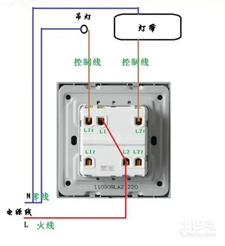 电工知识小科普电源开关怎么接