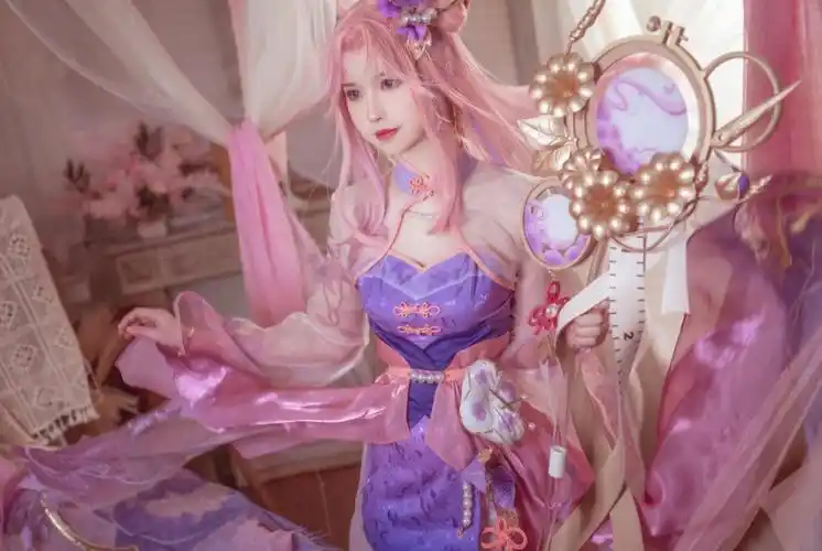 王者cos王昭君乞巧情织