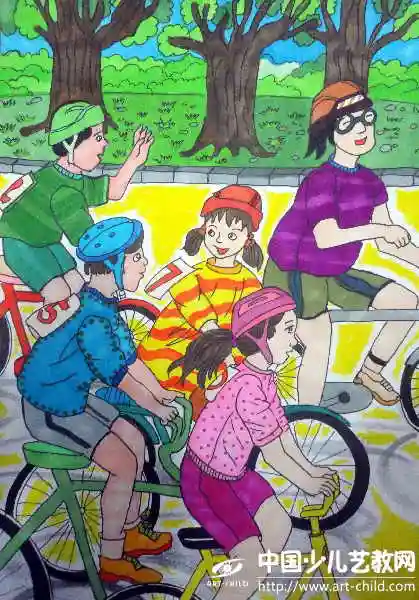 作品名称: 《自行车赛》