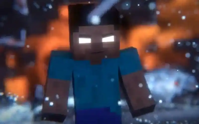 【我的世界 燃向剪辑】herobrine 吾王不败 千秋万代_哔哩哔哩 (゜-゜