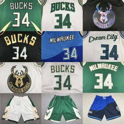 雄鹿34号字母城市球衣钻石彩虹白金奖励篮球篮球服