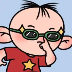 阔阔爱爱的大头儿子头像