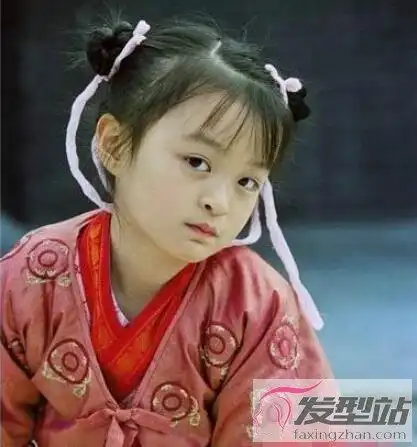 适合小女孩的古装发型打造最美古装小仙女