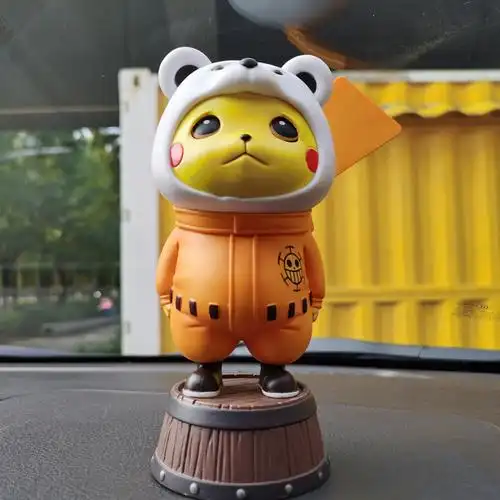 ins熊手办公仔可爱手办贝波抖音海贼王cos摆件摆件