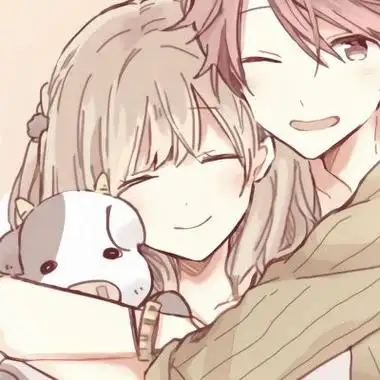 抖音网红情头图片动漫唯美好看的情侣可爱头像大全