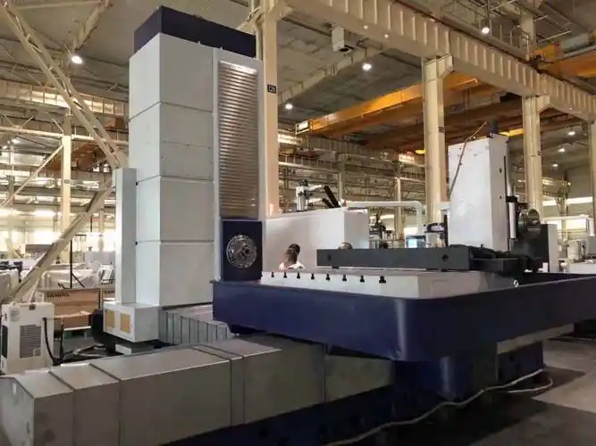 沈阳中捷数控卧式铣镗床落地式加工中心