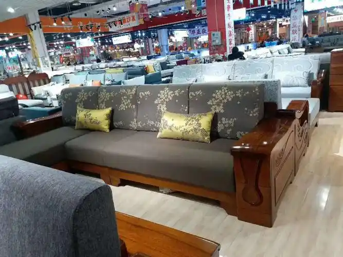 杏田家具实木沙发