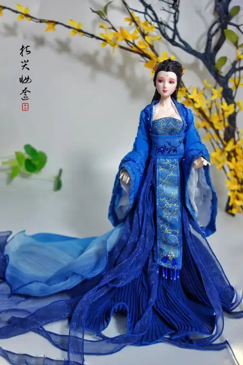 【指尖】ob27 obitsu 可儿娃娃古装古风娃衣 莱琦