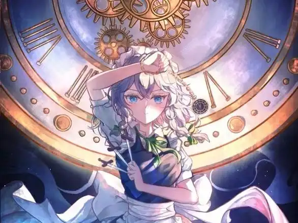 【绘画过程】十六夜咲夜