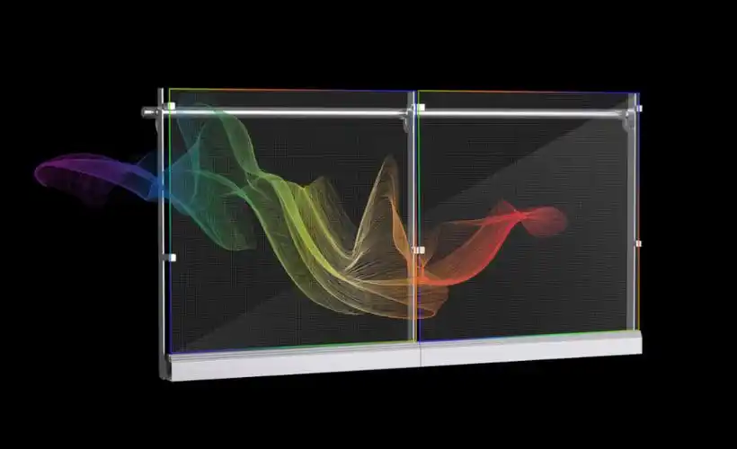 光电玻璃护栏屏_深圳市新江河玻璃科技有限公司