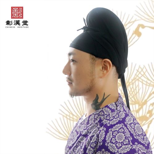 唐代唐帽同款一博王一博原款唐制复冠饰首汉服头巾汉服定制