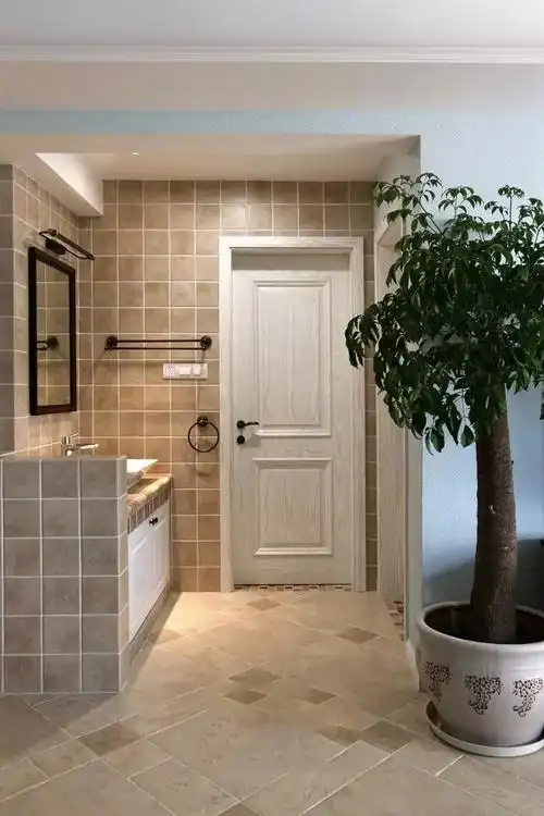 门,门框,踢脚线搭配的40个实景案例