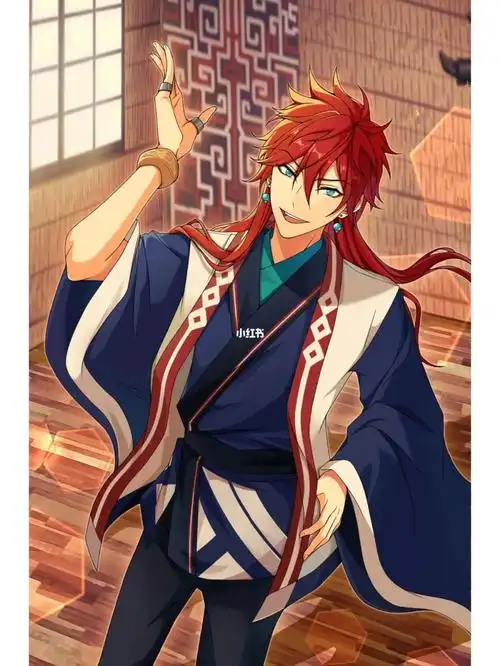 es仿画风画了卡面,这个是花前#偶像梦幻祭  #es  #es  #天城燐音  #仿