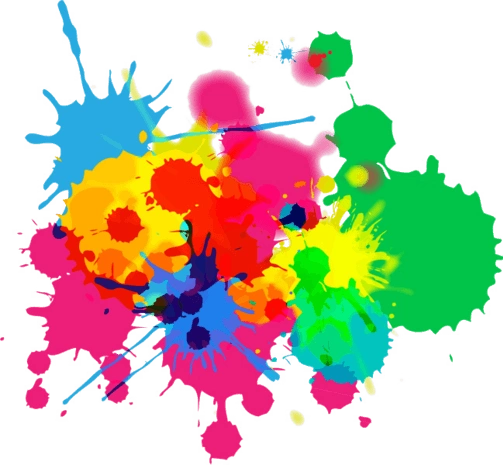 彩色泼墨图片大全