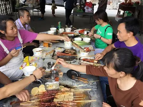 2018年9月金兰古道,大佛寺庙和黄大仙烧烤.