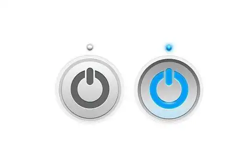 开机按钮psd分层素材(psd,矢量图)