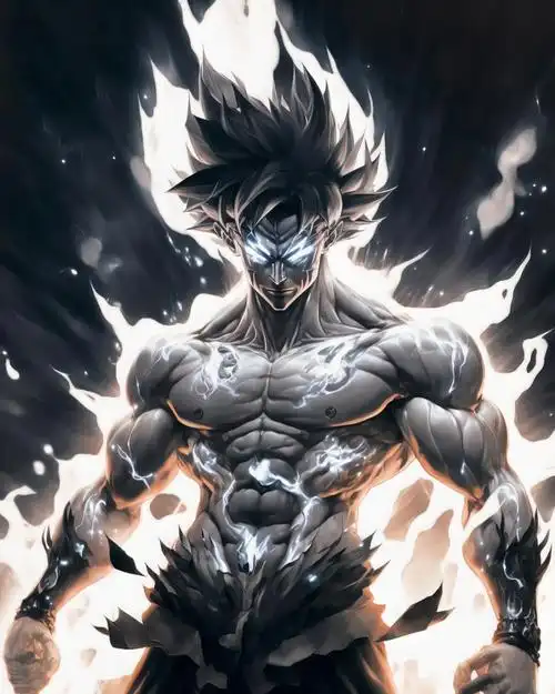 ai龙珠 悟空 白神状态