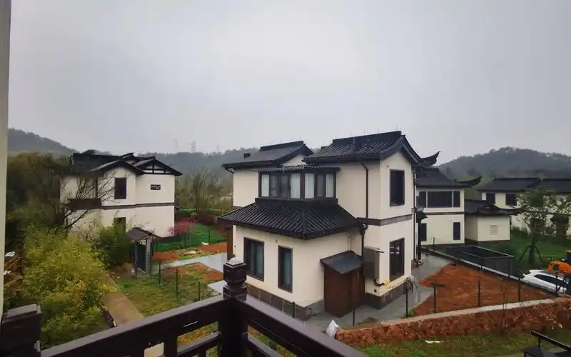 文发实勘,浙江德清,融创的一套中式合院别墅 面积只有84方